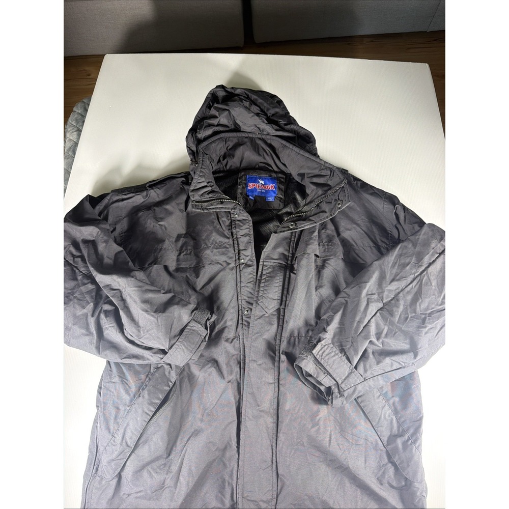 Spiewak SH3466 WeatherTech AirFlow Duty Jacket Men's L Regular Black Hood